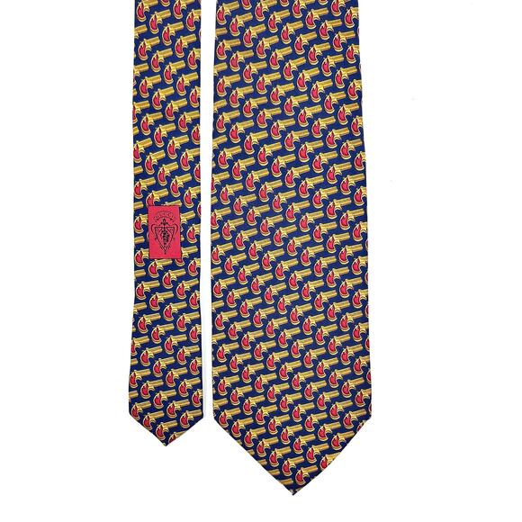 Gucci Vintage ‘Pistol’ Tie - Picture 1 of 12